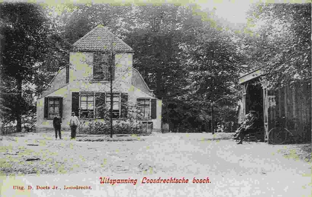 Uitspanning+Loosdrechtsche+bosch+Theehuis+Zonnehoek+1901