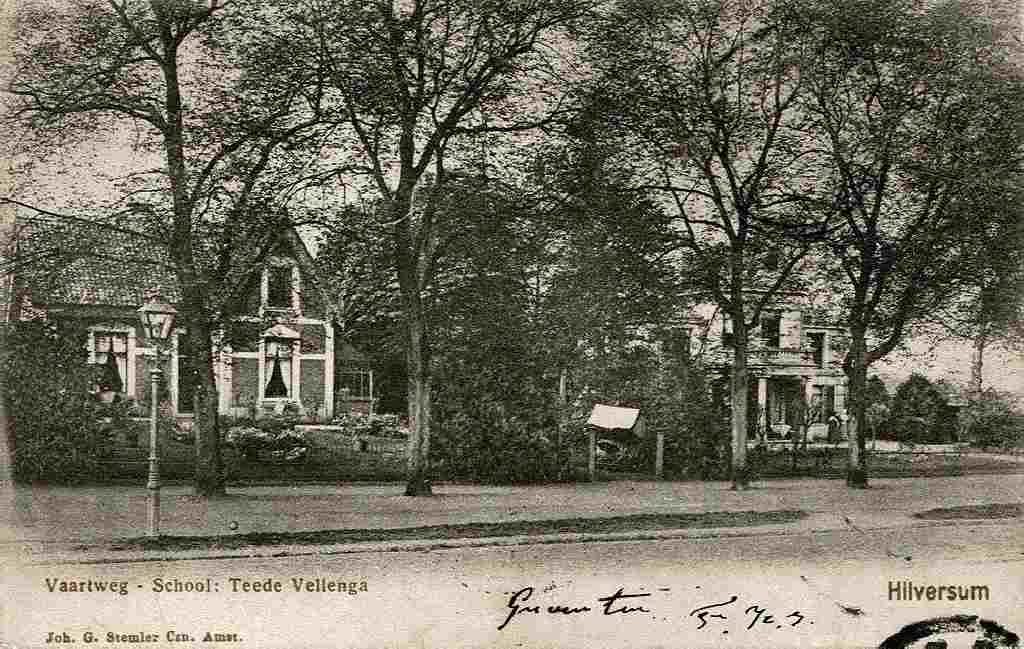Vaartweg+nr+113-115+1904+School+Tedde+Vellenga+Joh.+G.+Stemler+Cz